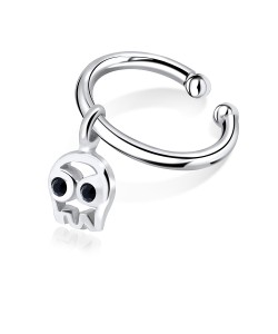 Skull Dangling Ear Cuff Charms EC-425